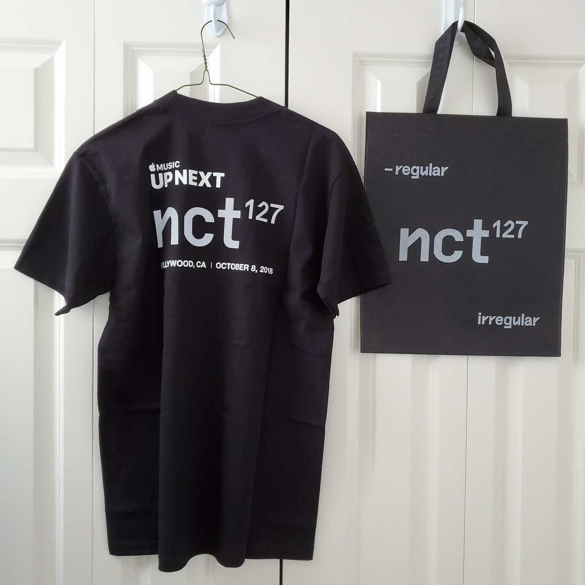NCT 127 APPLE MUSIC UP NEXT EVENT SHIRT + TOTE BAG REGULAR