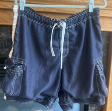 OP Ocean Pacific Board Shorts Mens Pockets Mesh-Lined Swim Surf Size 38