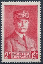 TIMBRE FRANCE 571** Séparés Bande Pétain neuf sans charnière 1943