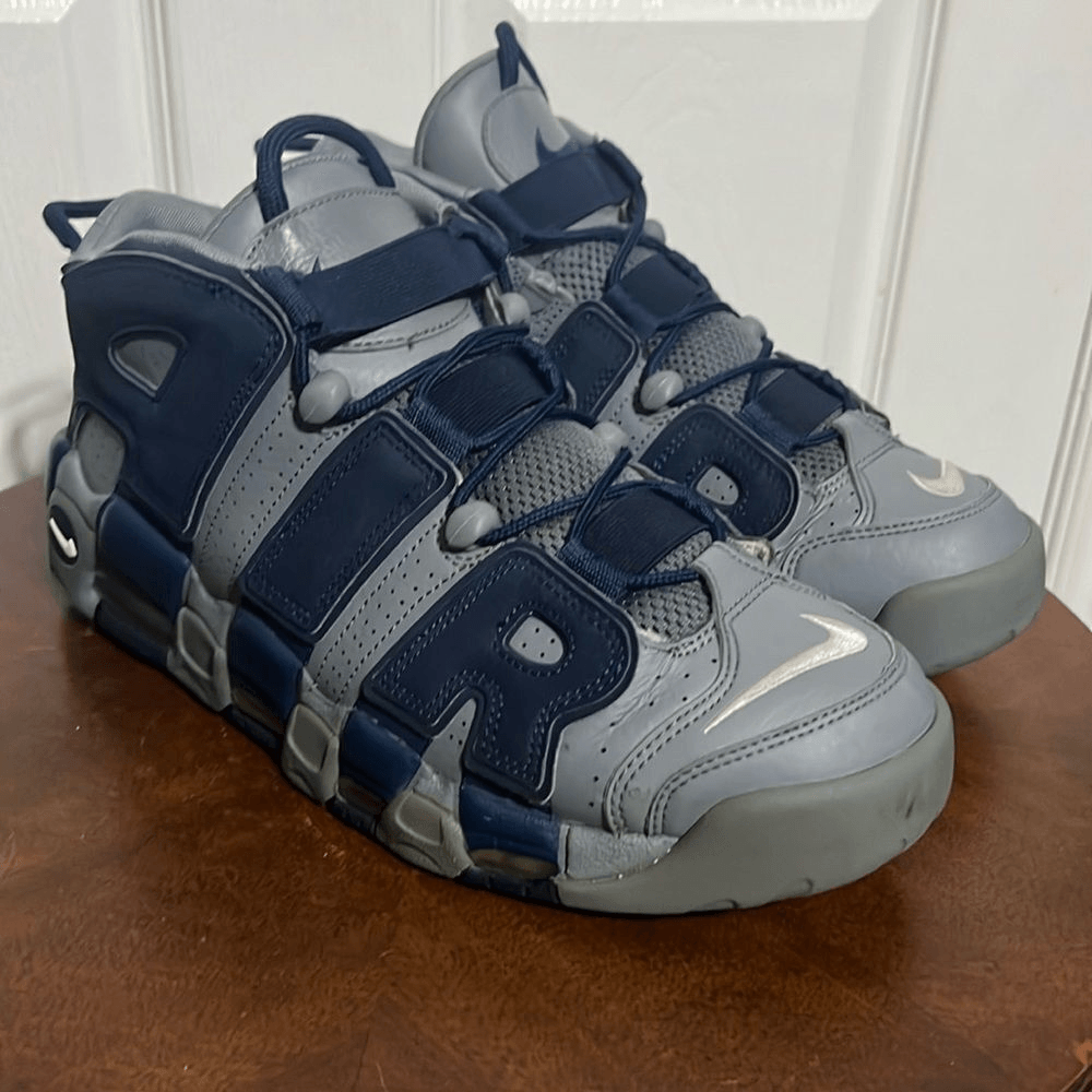 Nike Air More Uptempo Georgetown Mens Sz 10.5 Basketball Shoes