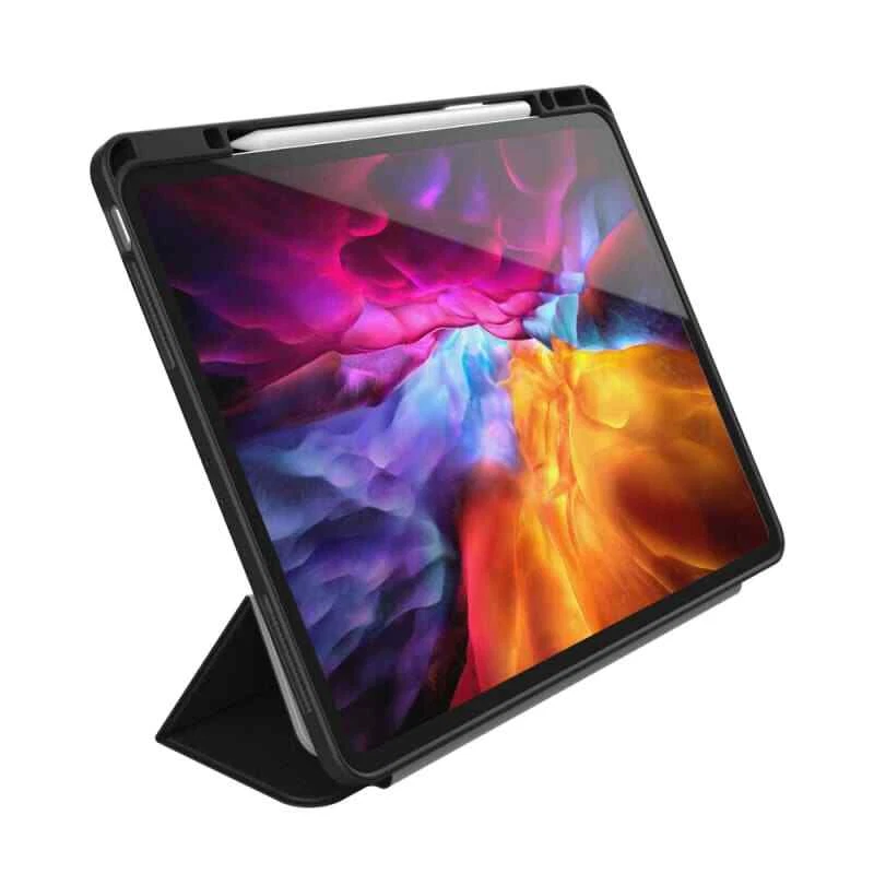 EFM Aspen Folio Case Armour with D3O & Eleather Suits iPad Pro 12.9 - Black - Image 4 of 4