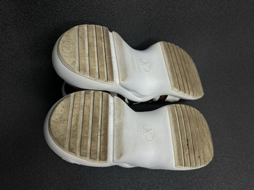 Sneakers Louis Vuitton Archlight bianche monogramma taglia 37,5 - Foto 13 di 14