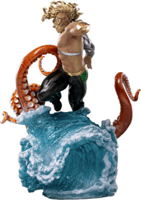 DC COMICS Aquaman 1/10 Deluxe Art Scale Statue Iron Studios Sideshow