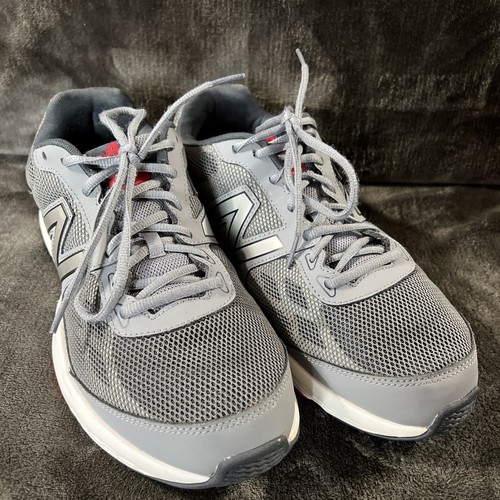 New Balance MX517 RB1 Grey Red Leather 