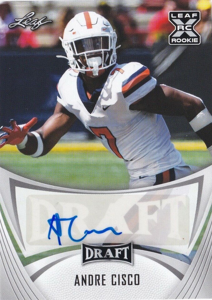 2021 Leaf Metal Draft Andre Cisco #BA-AC1 - 1 of 2
