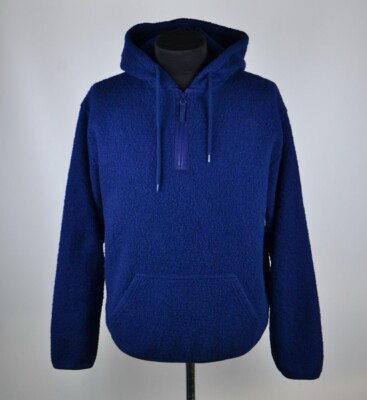 Rare Universal Works Hoodie Teddy Blue size L