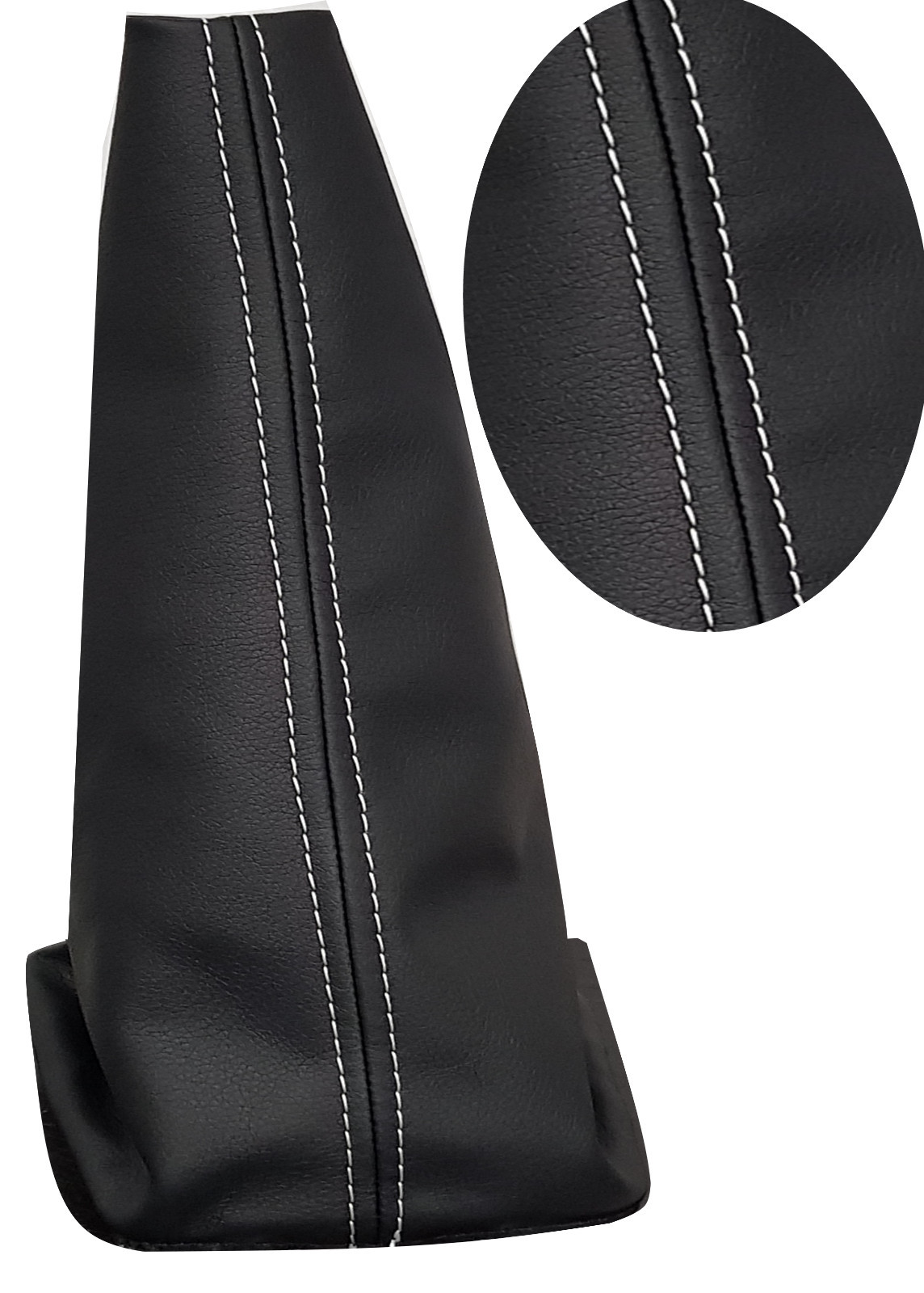 Schaltmanschette Aus Echtleder Für Ford Galaxy Ab 2006 - Schwarz