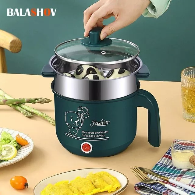 Mini Electric Rice Cooker Non-stick Cooking Machine 1.8l Single