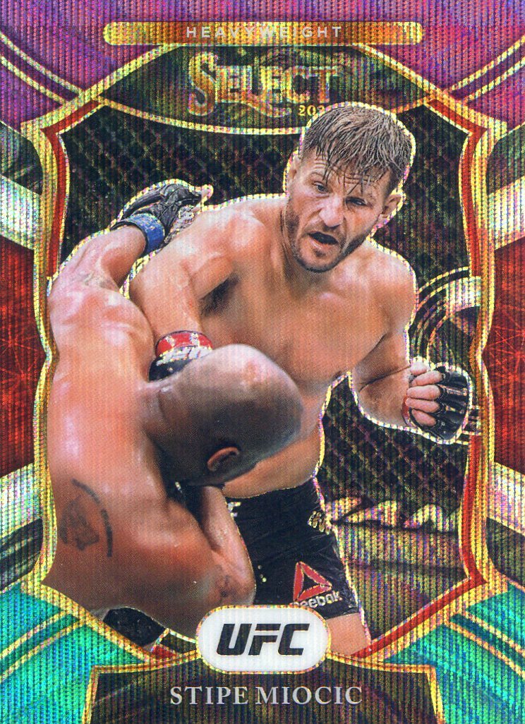2021 PANINI SELECT UFC TRI-COLOR  STIPE MIOCIC NO. 61