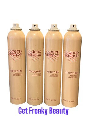 4 PACK. 10 oz. Farouk Deep Brilliance Structure Humidity Control Spray. 250g.