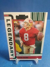 2022 Panini Contenders Green Legendary Steve Young #LGD-SYO San Fransisco 49ers 