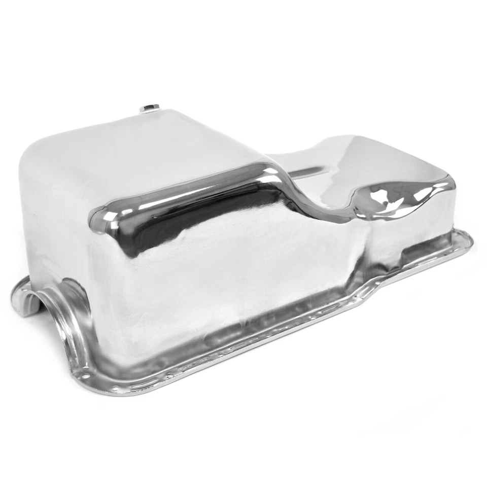 Mustang Cougar y otros Ford Oil Pan Stock 260/289/302 cromo 1964 1/2 - 1973 Foto 2 de 4