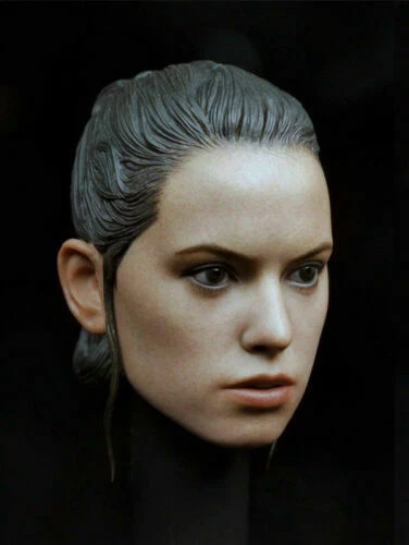 Figura 1/6th Hottoys cabeza femenina esculpida Daisy Ridley Rey cabeza talla F 12"" Foto 3 de 4
