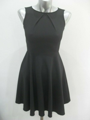 black a line shift dress