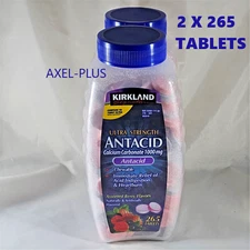 Kirkland Signature Antacid Ultra Strength, 1000 mg, 530 Tablets 02/2028