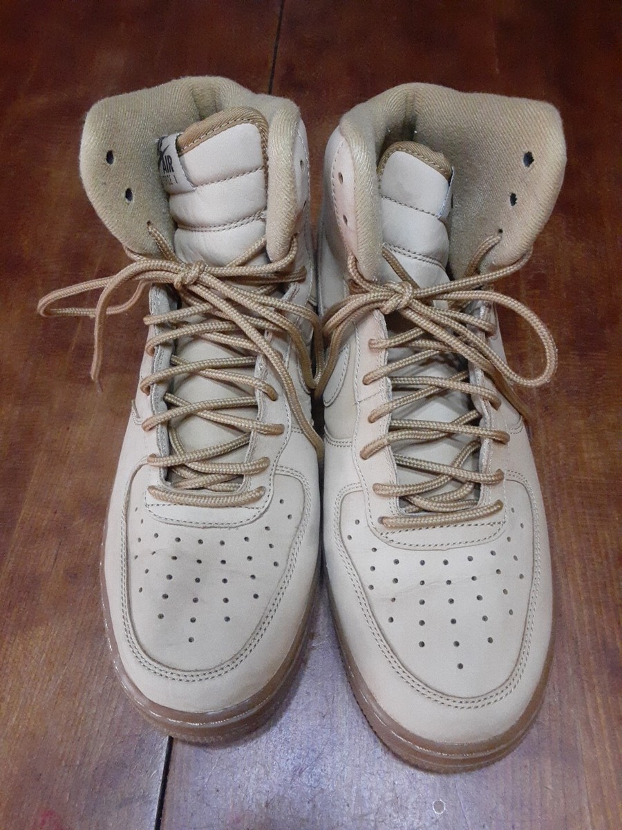 NIKE AIR FORCE 1 HIGH 806403-200 スニーカー Nike Air Force 1 High Wheat size 10US 806403-200 | eBay