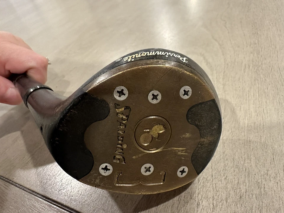 Spalding Persimmonite Beth Stone Red Bird 3 Wood - Image 4 of 4