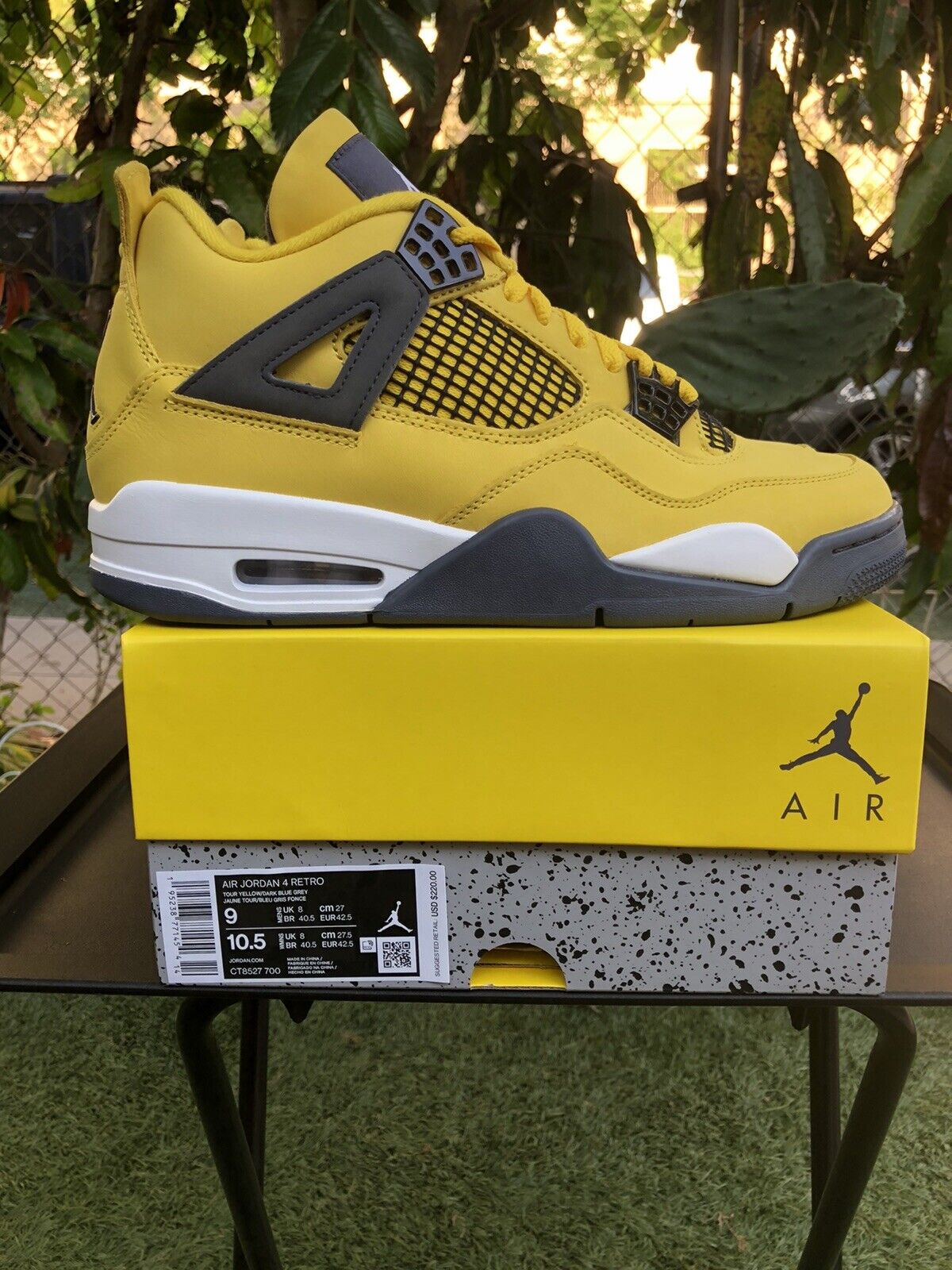 Air Jordan 4 Retro "LIGHTNING 2021" CT8527 700