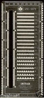 Perforation Perf Gauge, Uni-safe Slotted METAL "Superior Guage"  - NEW! $4.99