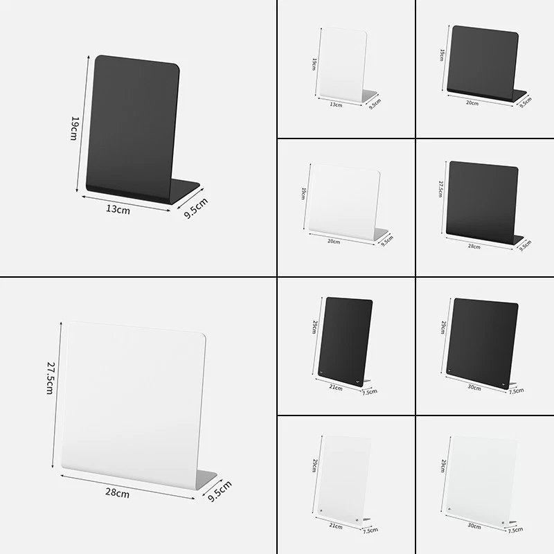 Mini Chalkboard Signs Table Chalk Board Menu Blackboard Display Decor Food Signs - Image 3 of 4