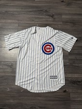 Men’s Majestic MLB Chicago Cubs Cole Hamels #35 Size Medium