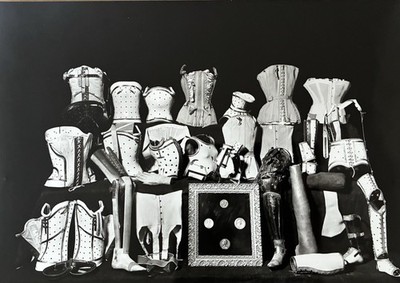 Alinari Studios Archive Photo  19th C. Corsetry & Prosthetic Limbs  Shop Window