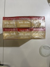 Wella Color Touch DEMI PERMANENT 10/01 - 10/NA LIGHTEST BLONDE NAT ASH 6 PACK