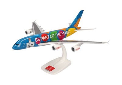 Emirates Airbus A380 Destination Dubai A6-EOT - 1:250 - Herpa (613842)