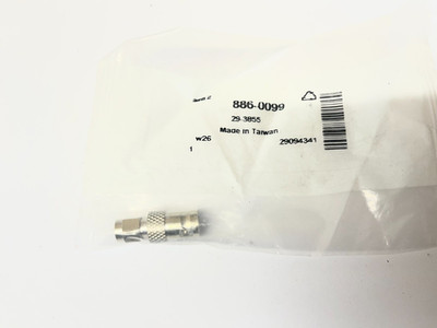 RS 886-0099 Cinch Straight 50Ω Coaxial Adapter SMA Plug to BNC Socket ...