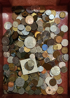 Lotto monete estere mondiali 5 sterline lotto 16