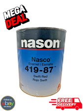Axalta Nason Nasco 419-87 Swift Red Enamel Gallon