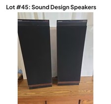 Sound Design Speakers Model 0763B