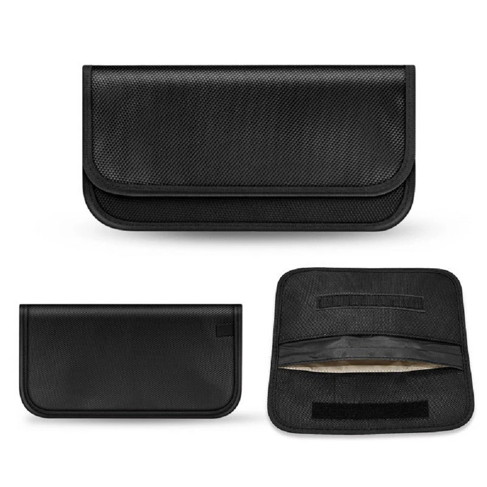 Nueva Bolsa Faraday Teléfono Celular Billetera Bolsa Bloqueo Señal de Radiación Estuche de Protección Foto 3 de 4
