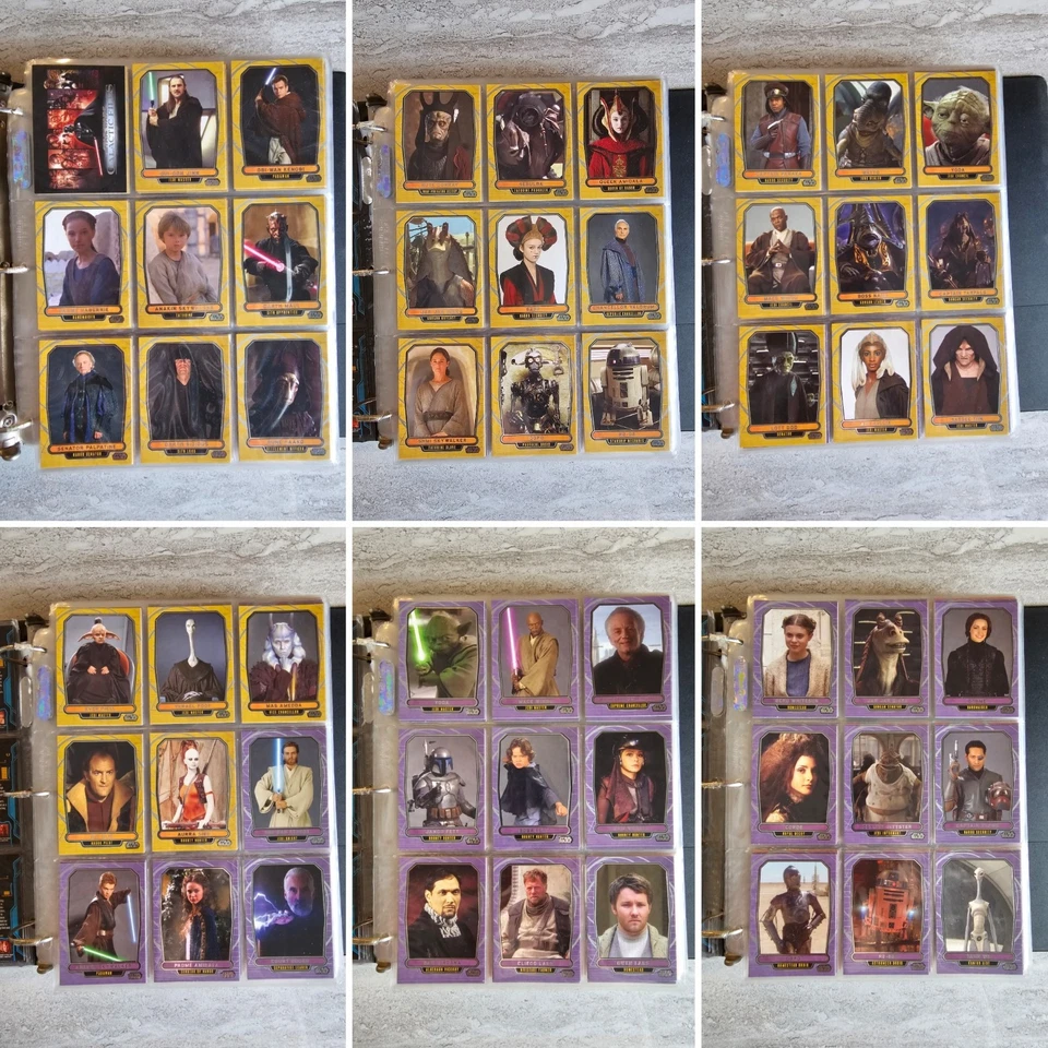 Juego de 1 cartas Star Wars Galatic Files Series 2012 con tarjeta de boceto de Adam Talley Foto 2 de 4