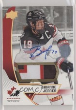 2019 Upper Deck Team Canada Juniors Premium Swatch /199 Brianne Jenner Auto 0v7