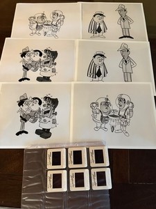 abbott & Costello cartoon animation TV SHOW SERIES PRESS KIT SLIDES