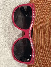 MONSTER HIGH MATTEL KIDS SUNGLASSES BLACK PINK SILVER CHAINS