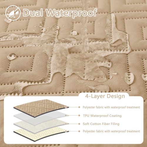 Wasserdichte Hundedecke, Weiche Haustierbettdecken, Wasserdichte Sofa Couch Bezug Fo... - Bild 2 von 9