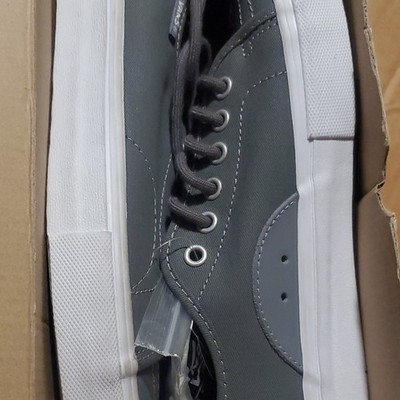 VANS AV Classic Waxed Twill Grey Lace Up Sneaker Men's US 9 UK 8 EU 42