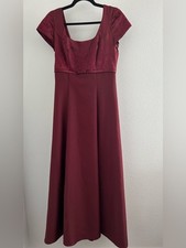 Mori Lee Deep Wine Formal Dress