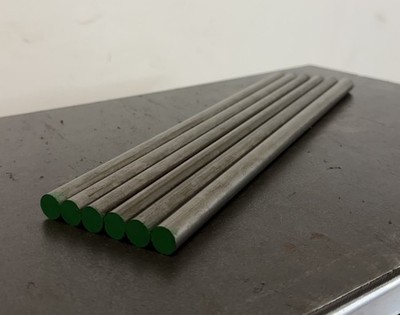 1117 Carbon Steel Round Bar   1/2'' Dia x 12'' Long Cold Drawn Machinable (6 PCS)