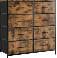 Nicehill Chest of Drawers with 8 Drawers, Storage Organizer, Wide Chest of Drawe
