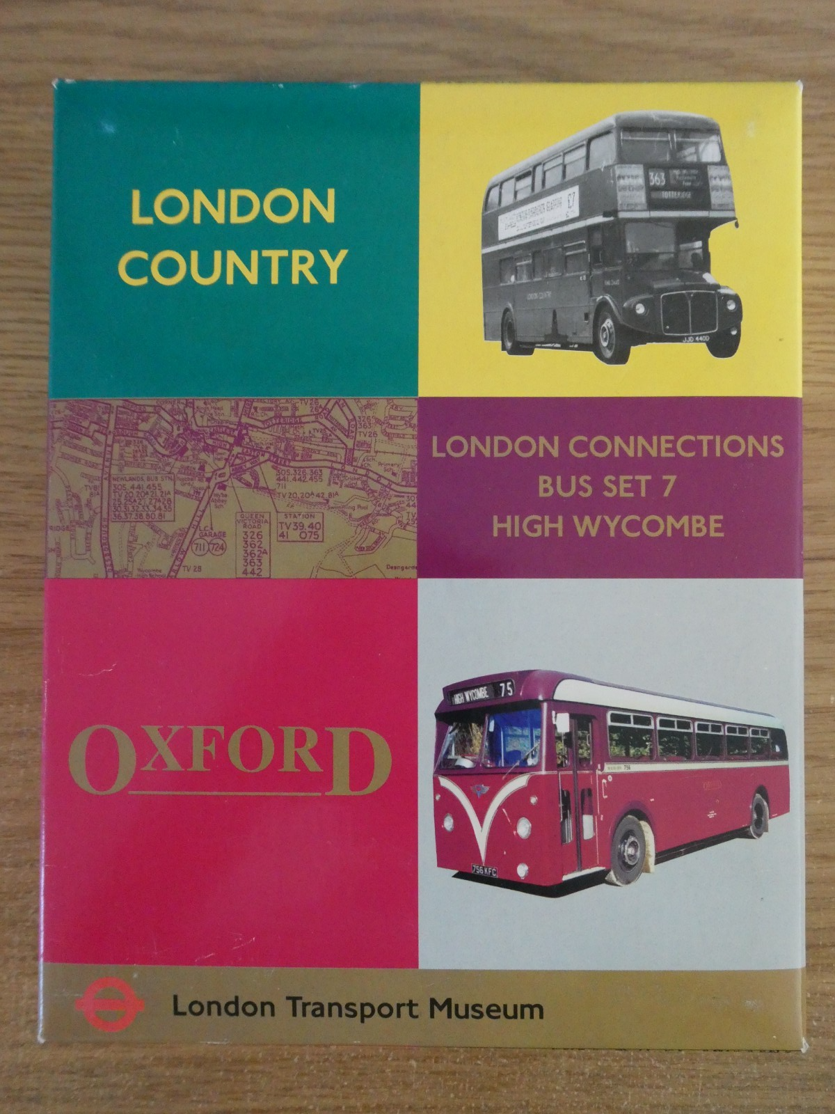EFE LONDON COUNTRY OXFORD BET AEC ROUTEMASTER RML BUS MODEL SET 7 99919 1:76
