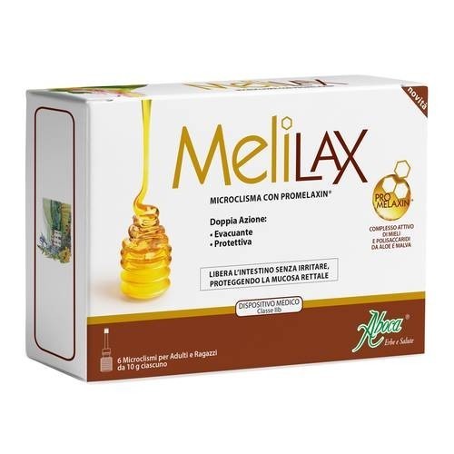 Aboca Melilax Adulti Microclisma Evacuativo 6 Pezzi - Foto 1 di 1