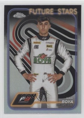 2024 Topps Chrome Formula 1 F3 Drivers Future Stars Refractor Mari Boya #54 1i3m