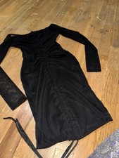 Pretty Little Thing Black Dress Size 6