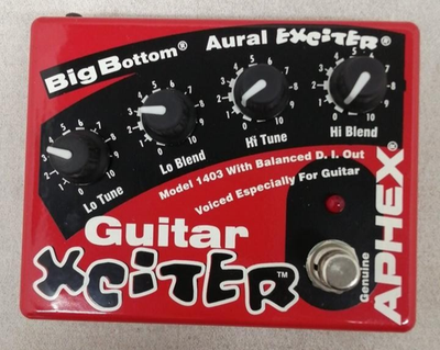 Aphex Guitar Xciter Model #1403 Big Bottom Aural Exciter DI Guitar