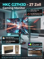 HKC G27H3D 27 inch Gaming Monitor 240Hz Fast IPS 1ms FHD HDR400 DP HDMI NEW Original Packaging