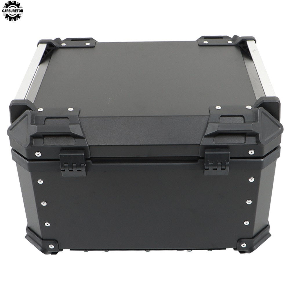 55L Motorcycle Top Case Tail Box Waterproof Luggage Scooter Trunk Storage New