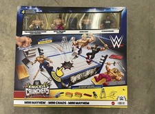 WWE Knuckle Crunchers Mini Mayhem Cody Rhodes Seth RollinsJohn Cena Roman Reigns
